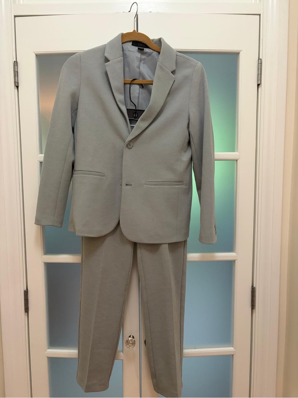 Zara Kids Light Gray Two-Piece Suit Blazer & Trousers